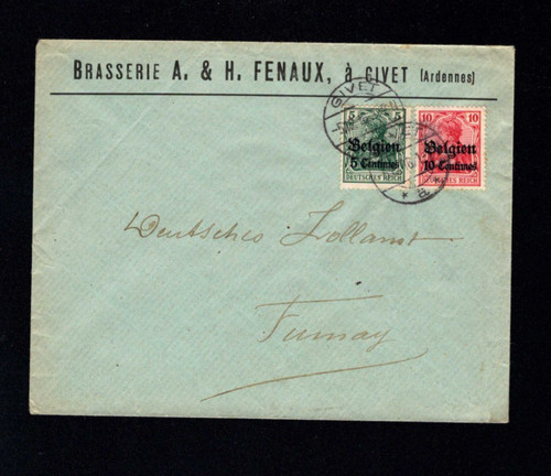 Territoires belges 1916 - territoires,