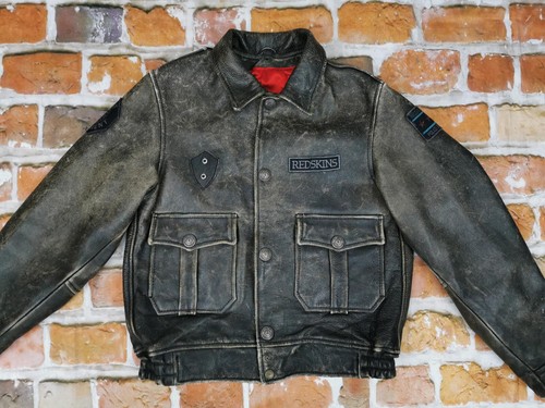Redskins veste cuir biker - redskins,