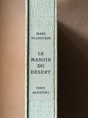 Agostini tony manoir du - le,