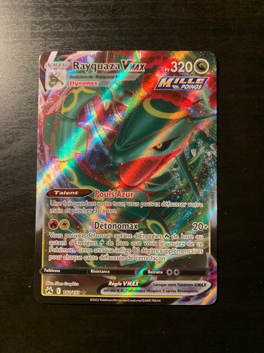 Carte pokémon rayquaza vmax - pokémon, :