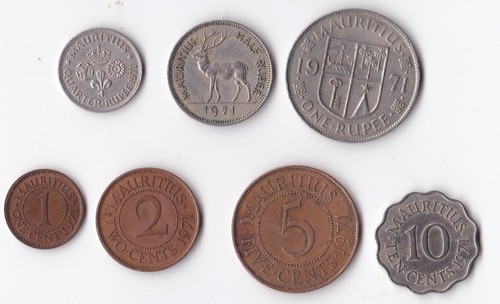 Ile maurice set 1971 - de, de