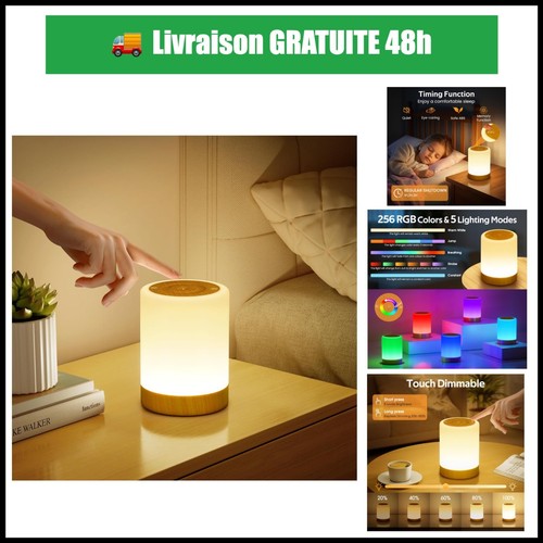 Lampe chevet tactile - chevet, led