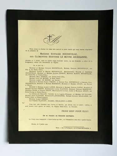 Houdeville moyne jourdainne - le,