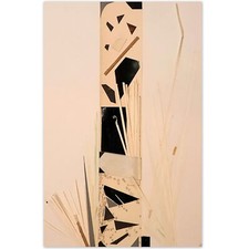 "Gerbes"  Collage/Papier  Signé JLP   Oeuvre Unique  Dimensions: 65X50 cm