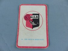 MIROIR SPRINT carte football US BOULOGNE SUR MER # 127 vers 1960 originale