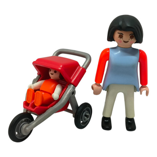 Sympa maman avec poussette - avec,