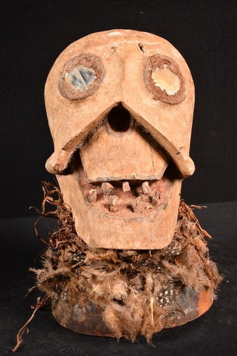 Africain ancien bakongo tête - ancien,