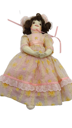 Poupée tissu style - poupée, en