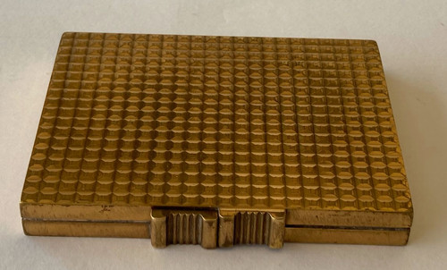Ancien coffret poudrier - ancien,