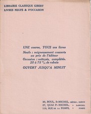 M23 ancien buvard librairie - m23,