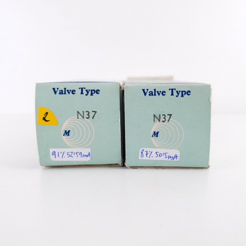 Tubes marconi n37 - 2, x
