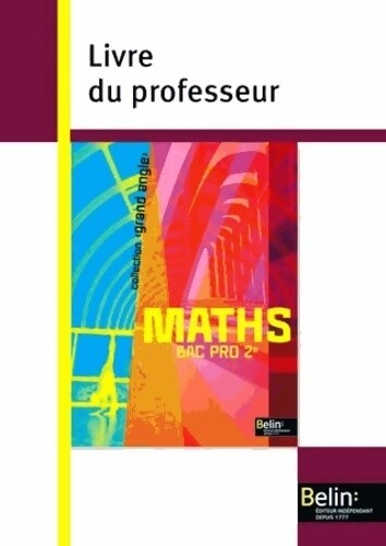 Mathématiques bac pro - ,