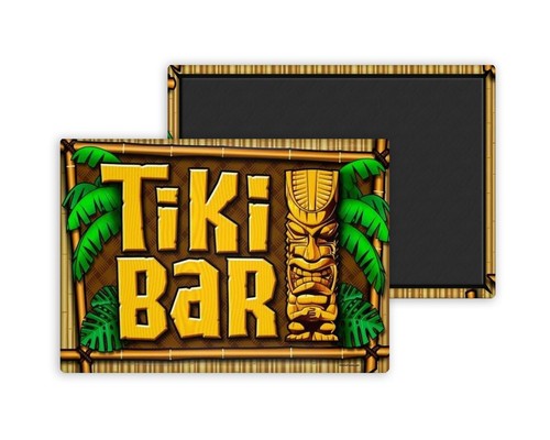 Tiki bar magnet personnalisé - bar-magnet,