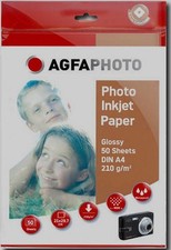 PAPIER AGFA BRILLANT A4 50F 210g / gloss waterproof glossy 50 feuilles sheets