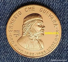 50 PESOS OR 1988 « CHE GUEVARA ». KM# 209. Poids 1/2 ONCE OR PUR. 150 PIÈCES.