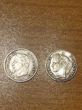 LOT DE 2 PIECES 20 CENTIMES