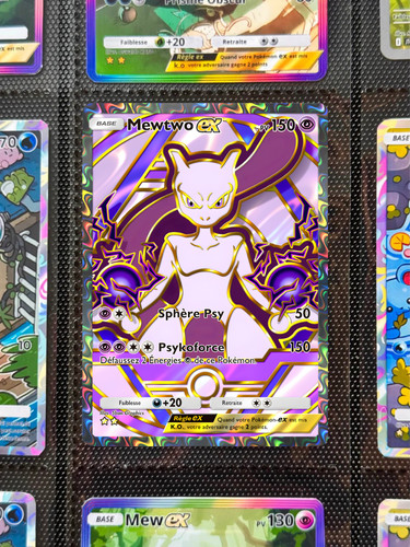 Carte custom mewtwo - ex,
