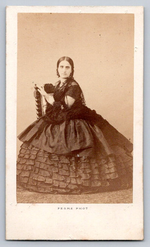 Cdv 1865 femme - dans, une
