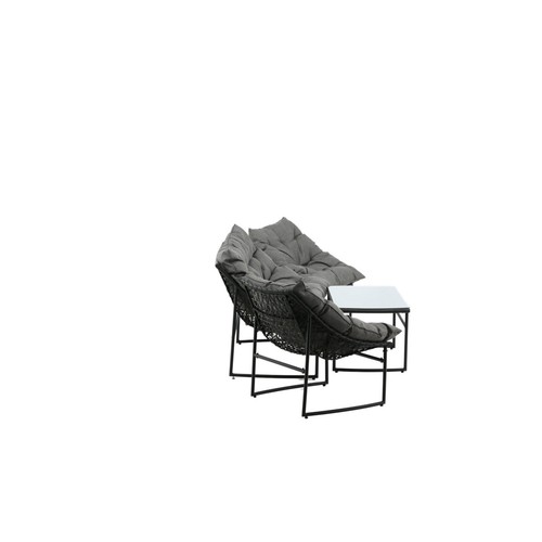 Salon jardin métal - salon,