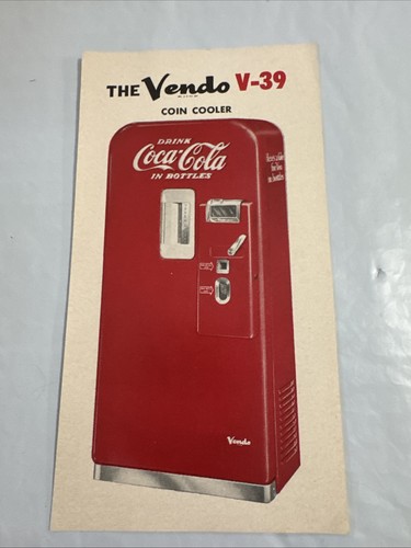 Original vendo v39 coca cola - original,