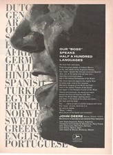 JOHN DEERE Publicité 1 Page