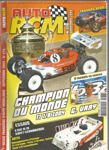 Auto rcm 276 traxxas revo - traxxas,