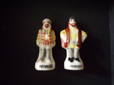 Lot de 2 fèves porcelaine les