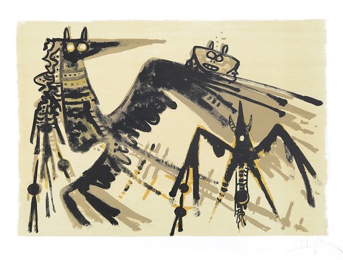 Wifredo lam sans - (1902-1982),