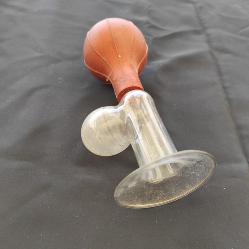 Tire lait ancien verre - lait, en
