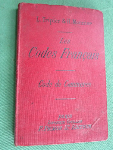 Livre les codes français - "les,