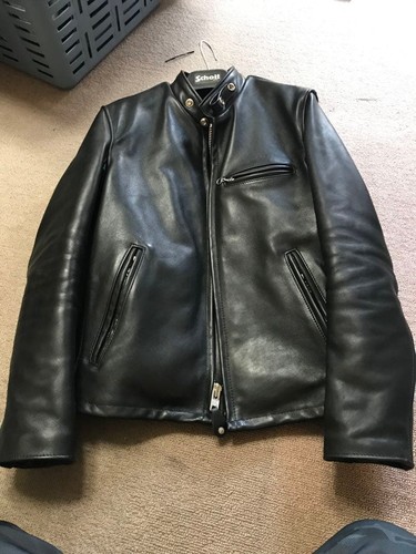 Schott 141 single rider - rider, black