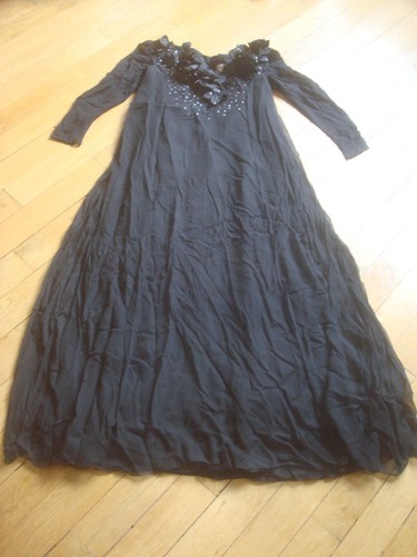 Robe longue hanae - robe,