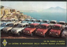 Catalogue brochure Renault 4 /