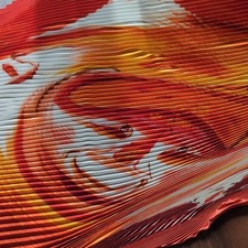 Foulard Hermès plissé Carré