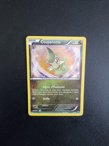 Carte pokémon coupenotte - pokémon,