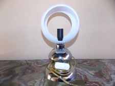 LAMPE VINTAGE EN VERRE OPALINE