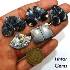 Lot de 5 paires/10 pierres