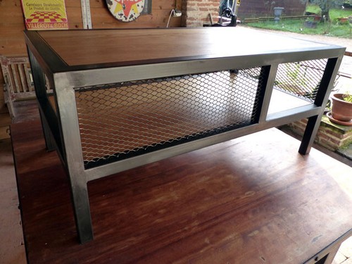 Table basse industrielle