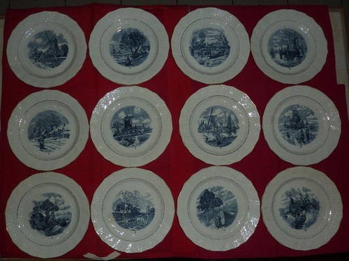 Assiettes dessert - assiettes,