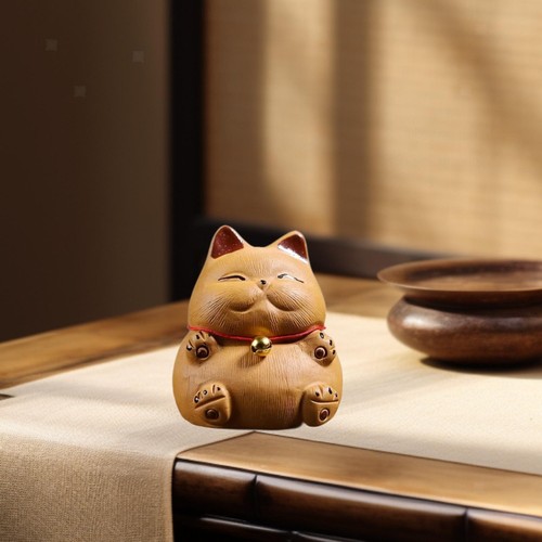 Mini sculpture chat en - sculpture,