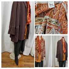 Très Belle VESTE LONGUE ALAIN WEIZ printemps 56 58 60 Neuve