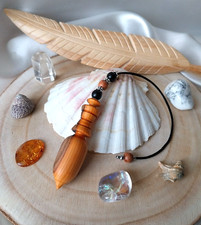 Pendule de Radiesthésie / Pendule Divinatoire en bois d'If