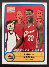 LEBRON JAMES 2003 TOPPS BAZOOKA MINI 276