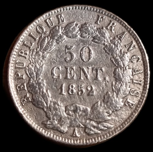 Centimes 1852 napoléon - 50,