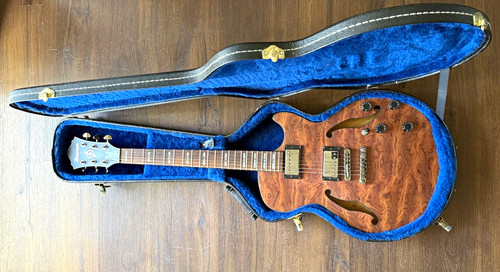 Ibanez custom brown electric - ibanez,