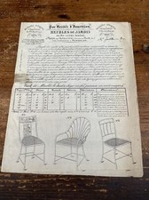 Brochure Ancienne N159 Meubles De Jardin Besançon