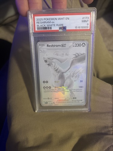 Psa reshiram 173 - 9, ex