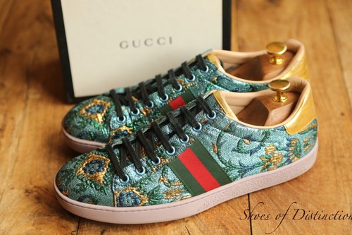 Gucci ace floral canvas - gucci,