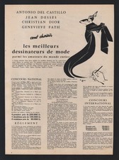 publicité 1957 Concours