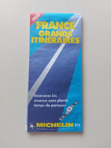 Ancienne carte routière - routière, de